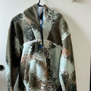 Nike Multicolor Zip Up Sweater